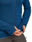 ICEBREAKER Wmns 300 RealFleece Descender LS Zip, Atlantis (vzorek) velikost: S