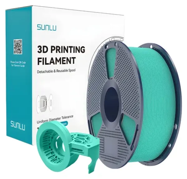 Sunlu PETG High-Speed Matte mátová / Struna pro 3D tiskárnu / PETG / 1 kg (PETG H-S M MG)