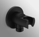 IDEAL STANDARD - Idealrain Držák sprchy s přípojkou, černá BC807XG