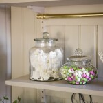 Strömshaga Skleněná dóza s víkem Emilia, čirá barva, sklo