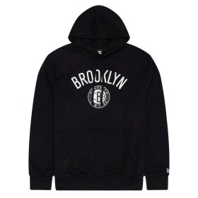 New Era Pánská mikina Brooklyn Nets NBA Team Logo Hoodie Sweatshirt Velikost: 2XL