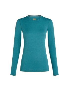 ICEBREAKER Wmns 200 Oasis LS Crewe, Topaz velikost: S