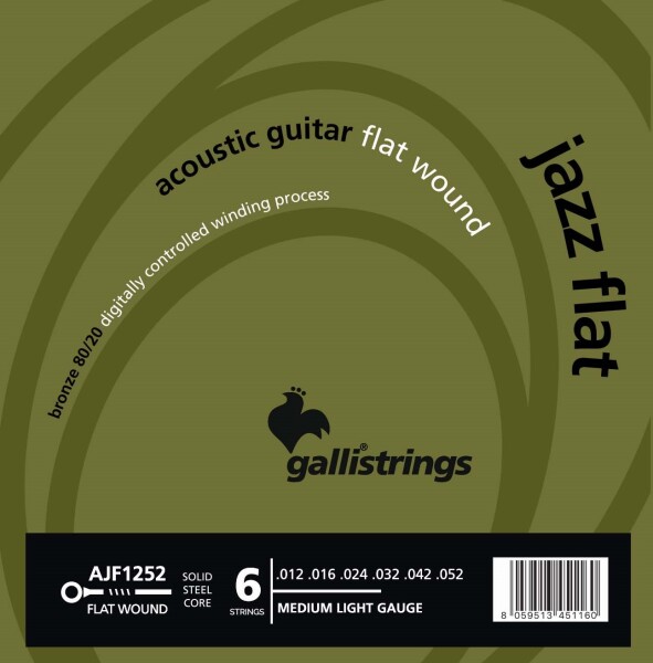 Galli AJF1252 Jazz Flat Medium Light