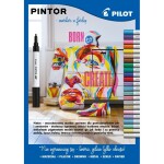 Akrylový popisovač Pilot PINTOR F 1mm - růžový pastelový
