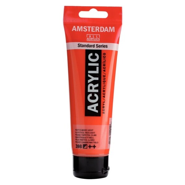 Royal Talens Amsterdam 120 ml, 398 Naphtol Red Light