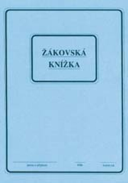 Žákovská knížka