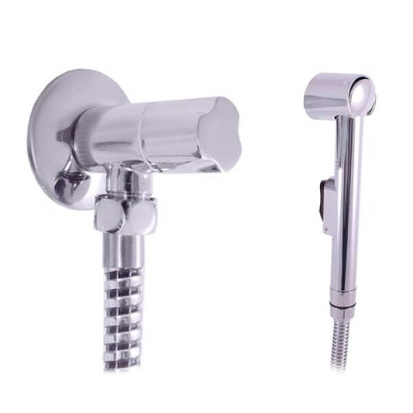 RAV Slezák - Nastěnný ventil s bidetovou sprškou a držákem , Chrom SK6530-1 SK6530-1