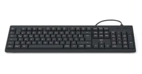 Hama CK-100/WKM-100 černá / Klávesnice / drátová / 100% (full-size) (U8173050)