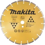 Makita Diamantový řezný kotouč na beton / Řezný kotouč / 300 x 25,4 mm / segmentový / suché řezání (D-56982)