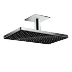 HANSGROHE - Rainmaker Select Hlavová sprcha 460, sprchové rameno 10 cm, černá/chrom 24002600