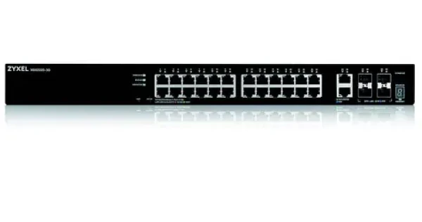 ZyXEL XGS2220-30 / Switch / 24x GbE / 4x SFP+ 10GbE / L3 / 1 rok Nebula FlexPro (XGS2220-30-EU0101F)