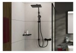 HANSGROHE - Activera Q Sprchový set bez baterie, 29x18 cm, 2 proudy, EcoSmart, matná černá 28757670