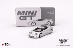 Mini Gt 1:64 Bugatti EB110 GT Grigio Chiaro