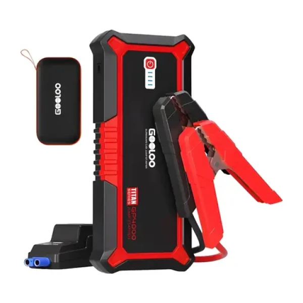 Gooloo GP4000 / Startovací zdroj / 800 A / 4000 A špičkový / 12 V / 74 Wh / USB-C / LED svítilna (GP4000)