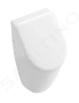 VILLEROY & BOCH - Subway Odsávací pisoár pro poklop, CeramicPlus, Stone White 751301RW