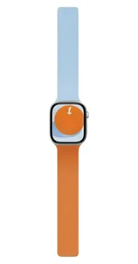 Moft Snap Duo Sunrise/Soothing Mist / Řemínek / Oboustranný silikonový / Pro Apple Watch 1-11/SE/SE 2/SE 3 (38-42 mm) (MD025-1-42-SROGSMBU)