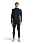 Pánské merino triko dlouhý rukáv ICEBREAKER Mens 260 Tech LS Turtleneck, Midnight Navy velikost: M
