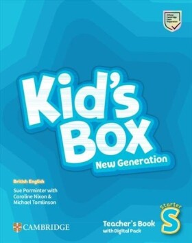 Kid´s Box New Generation Starter Teacher´s Book with Digital Pack British English - Caroline Nixon