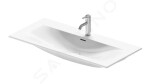 DURAVIT - Viu Umyvadlo 1030x490 mm, s přepadem, s otvorem pro baterii, WonderGliss, bílá 23441000001