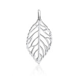LUNICA Stříbrný přívěsek LIST 0205