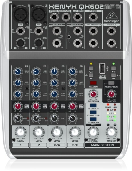 Behringer Xenyx QX602MP3