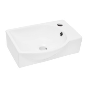 Umyvadlo SAT Brevis 40,5x28 cm otvor pro baterii vpravo SATBRE4028R SATBRE4028R