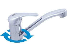 RAV Slezák - SÁZAVA - Umyvadlová baterie bez výpusti, Chrom, 3,8" SA015.0