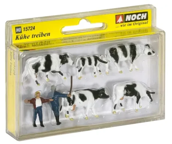 NOCH Sada figurek Pasáci s krávami