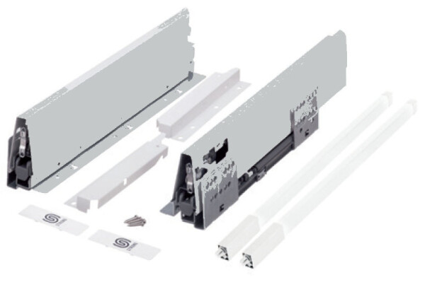Strong výsuv StrongBox 270/204mm, šedý, jeden hranatý reling (404265)
