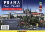 Praha kapesní plán 1:15 000 - autorů kolektiv