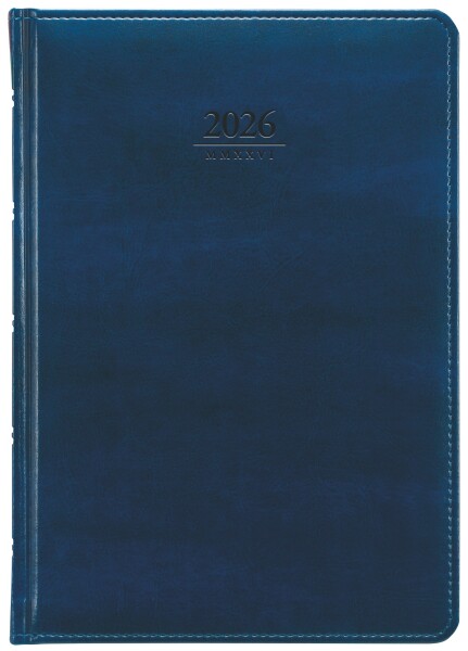 Týdenní diář 2026 Graspo A5 - Atlas modrý