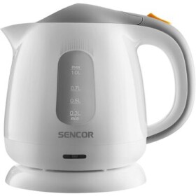 SENCOR SWK 1100WH bílá / Rychlovarná konvice / 1100W / 1L (8590669367405)