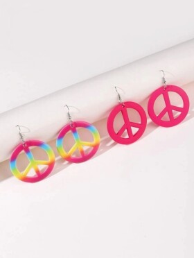 Dovoz Náušnice hipís Barva: barevné