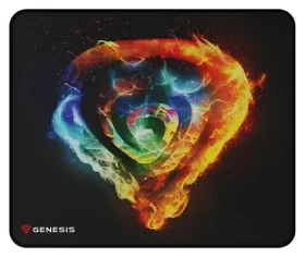 Genesis Carbon 500 M Fire G2 vícebarevná / Herní podložka pod myš / 300 x 250 x 2,5 mm (NPG-2099)