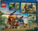 LEGO® City 60437 Helikoptéra na průzkum džungle základním táboře