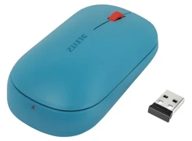 Leitz Cosy klidná modrá / Bezdrátová myš / optická / Bluetooth 5.0 / 3 tlačítka (65310061)