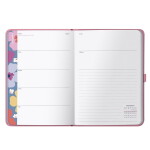 Busy B Týdenní diář Perfect Planner Pink 2026/27, růžová barva, papír