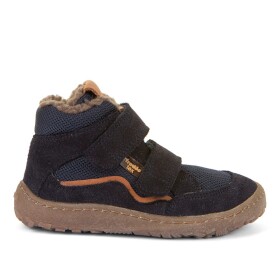 Chlapecké zimní barefoot boty TEX WOOL Dark Blue, Froddo, G3110254-W, tmavě modrá - 31