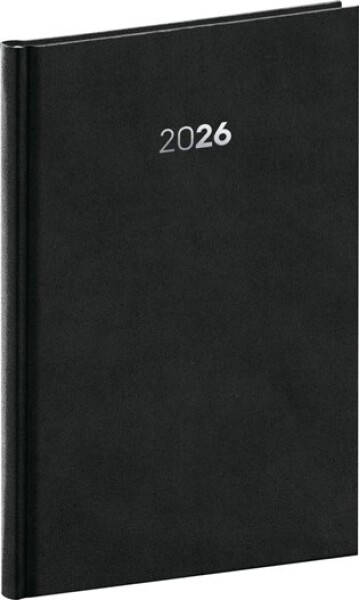 Týdenní diář Balakon 2026, černý