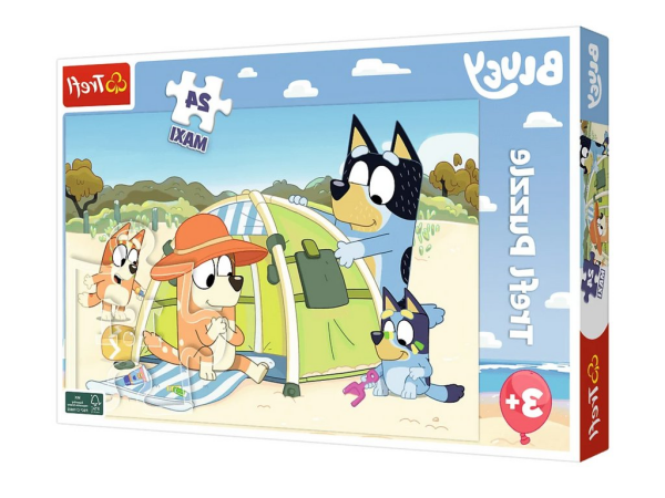 Mamido Puzzle 24 dílků Maxi Úžasný den Bluey Trefl 14357