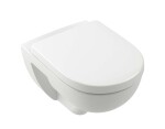 VILLEROY & BOCH - O.novo Závěsné WC se sedátkem SoftClosing, TwistFlush, DirectFlush, alpská bílá 5660CL01