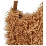 Stylová dámská plyšová kabelka do ruky Oresti, camel