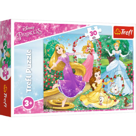 TREFL Puzzle Disney princezny - Být princeznou 30 dílků
