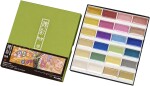 Kuretake Kuretake, ‎MC20/24V/NW2A, Gansai Tambi Metallic, akvarelové barvy v pánvičkách, metalické, 24 odstínů