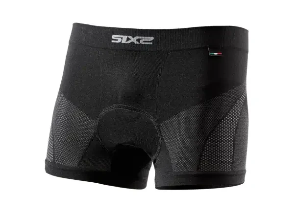 SIXS BOX2 V2 funkční boxerky s vložkou Agile Pad černá vel. XS/S