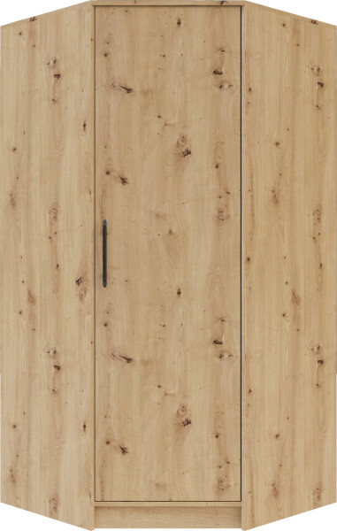 Rohová šatní skříň Smart SR4 Barva korpusu + barva dveří: Dub artisan