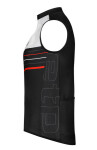 Pánský cyklistický dres ETAPE BLAZE, černá/bílá (elastický materiál, velikost M)