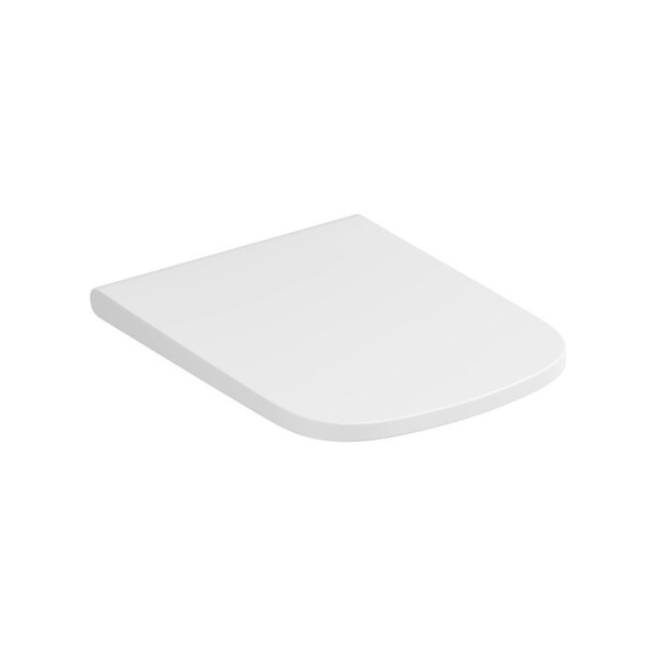 CERSANIT - Toaletní sedátko LARGA čtverec SLIM WRAP DUR SC EO ONE BUTTON bílá mat BOX K98-0264