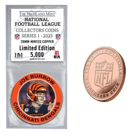 Mince Cincinnati Bengals NFL Collectors Coins Series 1 Joe Burrow