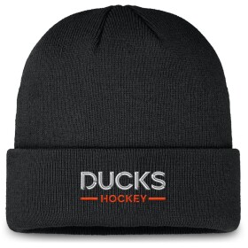 Fanatics Pánská zimní čepice Anaheim Ducks NHL Authentic Pro A/Cap Cuffed Beanie